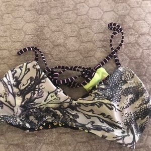 Maaji swim top small print